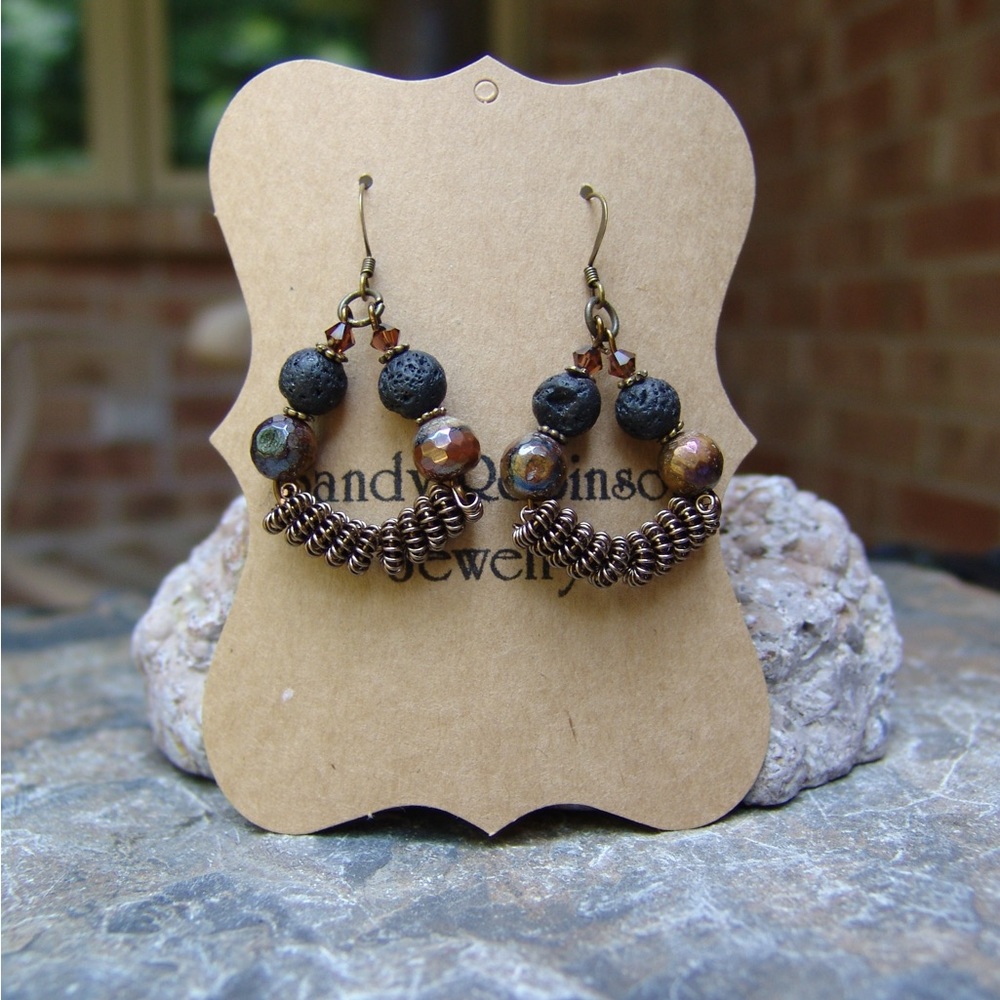 Unique Handcrafted Earrings By Sandy Robinson Jew… - image 3